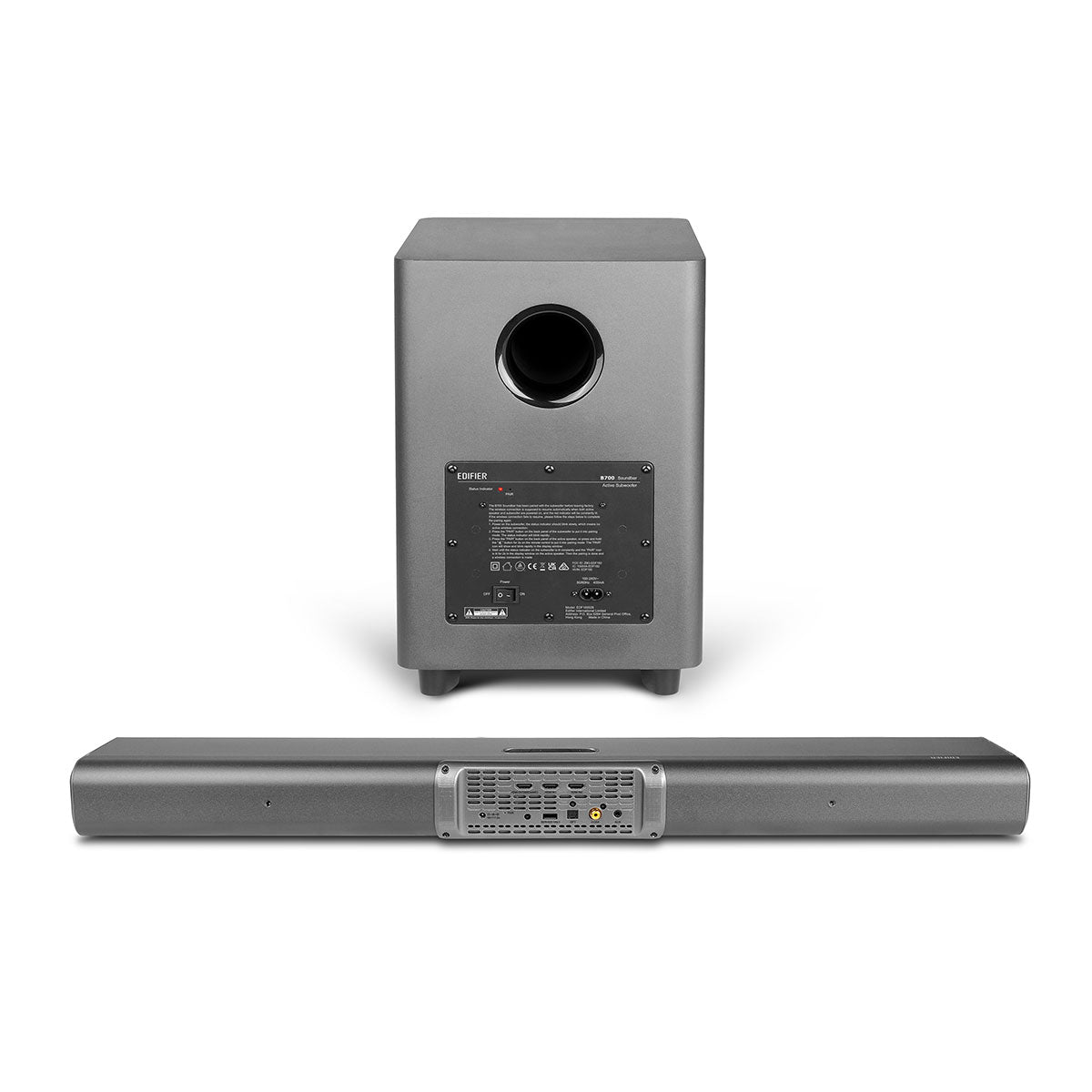 Edifier B700 Dolby Atmos Soundbar System  Iron Grey