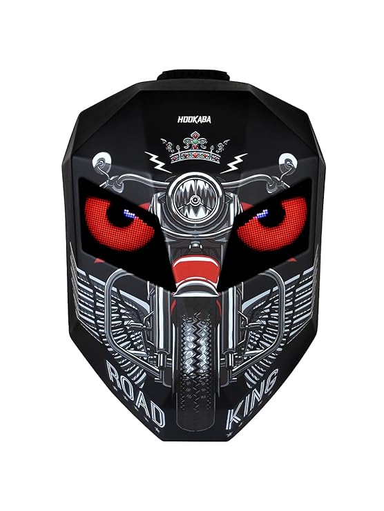 Hookaba Eye Rover LED Backpack 31L | Motorcycle Riding Bag With Programmable Screen