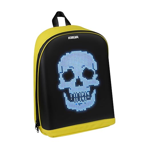 Hookaba Urban Buzz LED Backpack 17L | Smart Display Bag