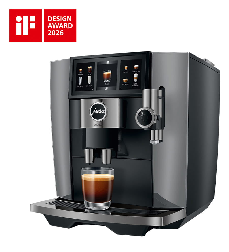 JURA J10 Twin Diamond Onyx Black (INTA) automatic coffee machine with dual grinders