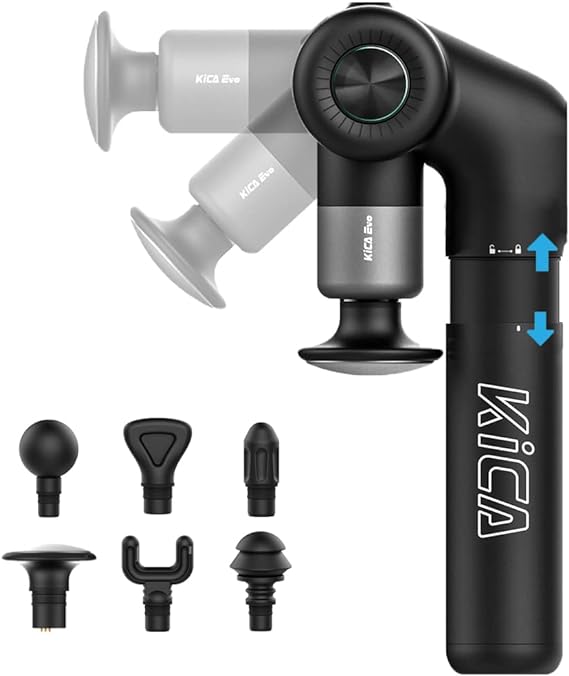 KICA Evo Massager with multiple interchangeable heads and adjustable head positions Available at our ecommerce electronics store in India Perfect for tech enthusiasts and gadget lovers looking for innovative solutions