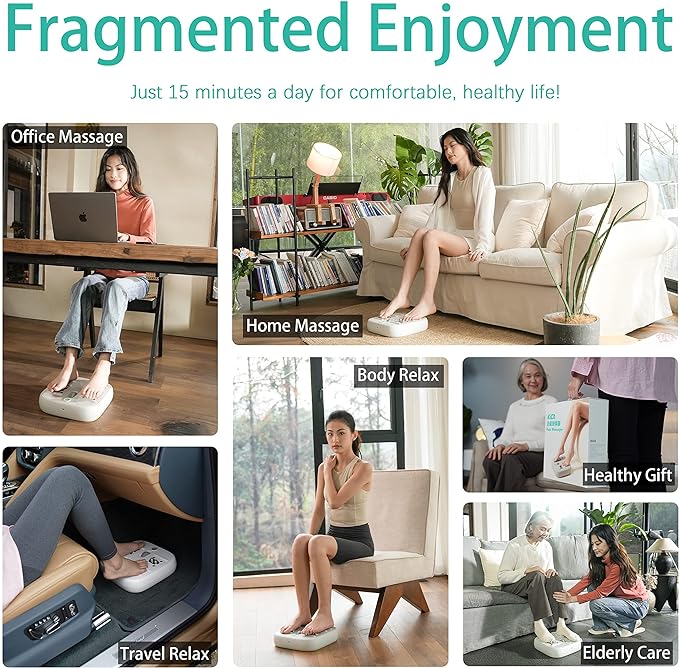KICA Evo Massager base unit for fragmented enjoyment with applications in office massage home massage body relax travel relax healthy gift and elderly care Available at our ecommerce electronics store in India Perfect for tech enthusiasts and gadget lovers looking for innovative solutions