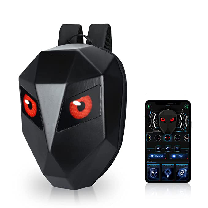 Super Cool Deadpool Style Knight LED Eye Backpack