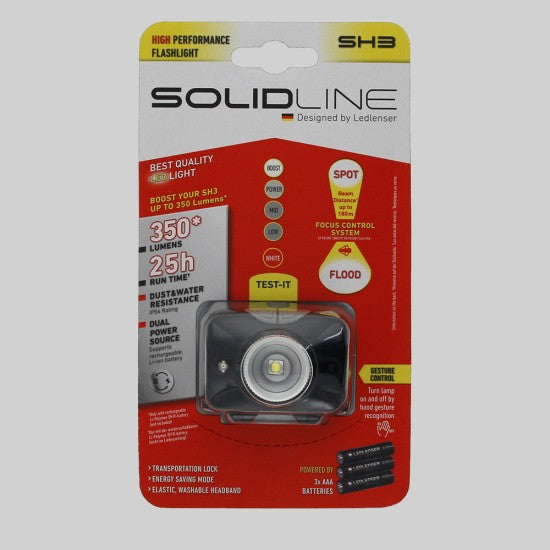 Ledlenser Solidline LED Headlamp SH3