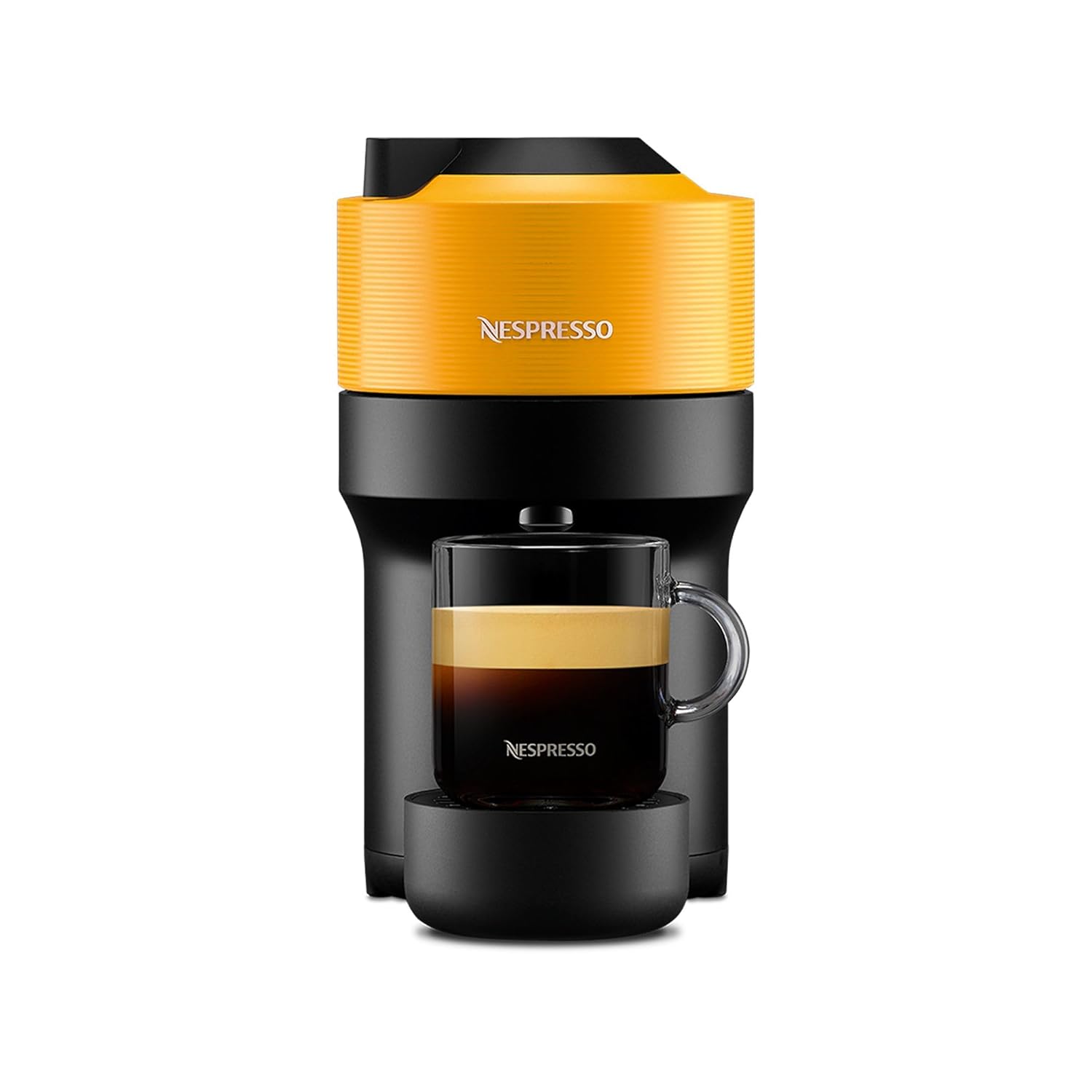 Nespresso Vertuo Pop Coffee Pod Machine, Mango Yellow