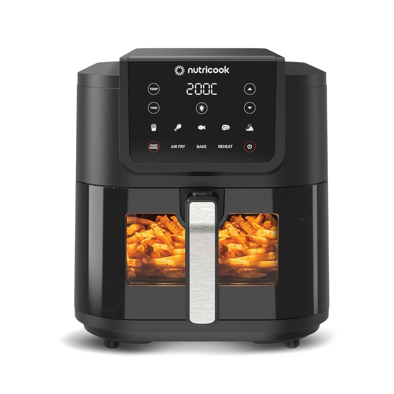 Nutricook 7.5 Litre Air Fryer Slim XL, 2025 New Launch