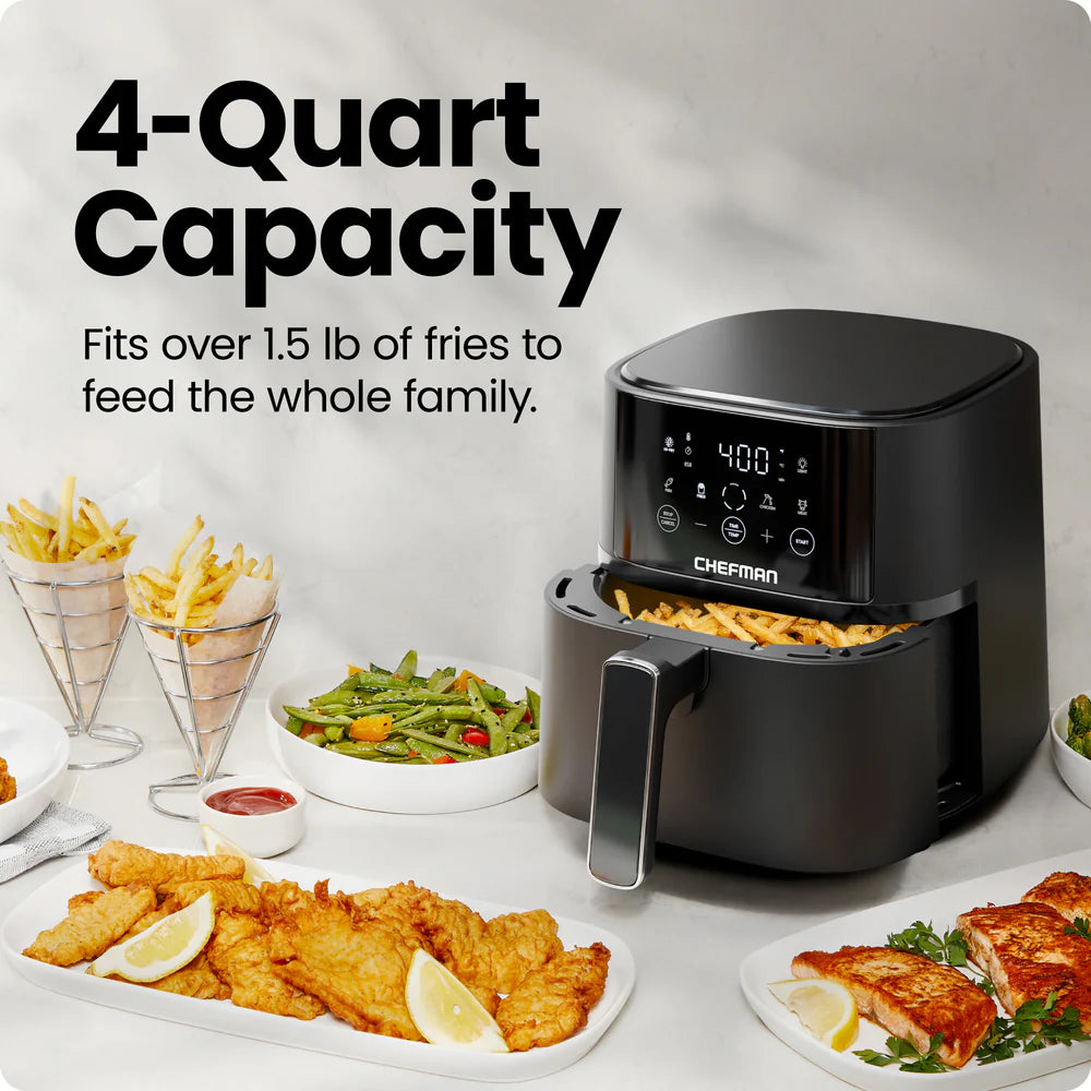 Chefman TurboFry® Touch 4-Quart Digital Air Fryer