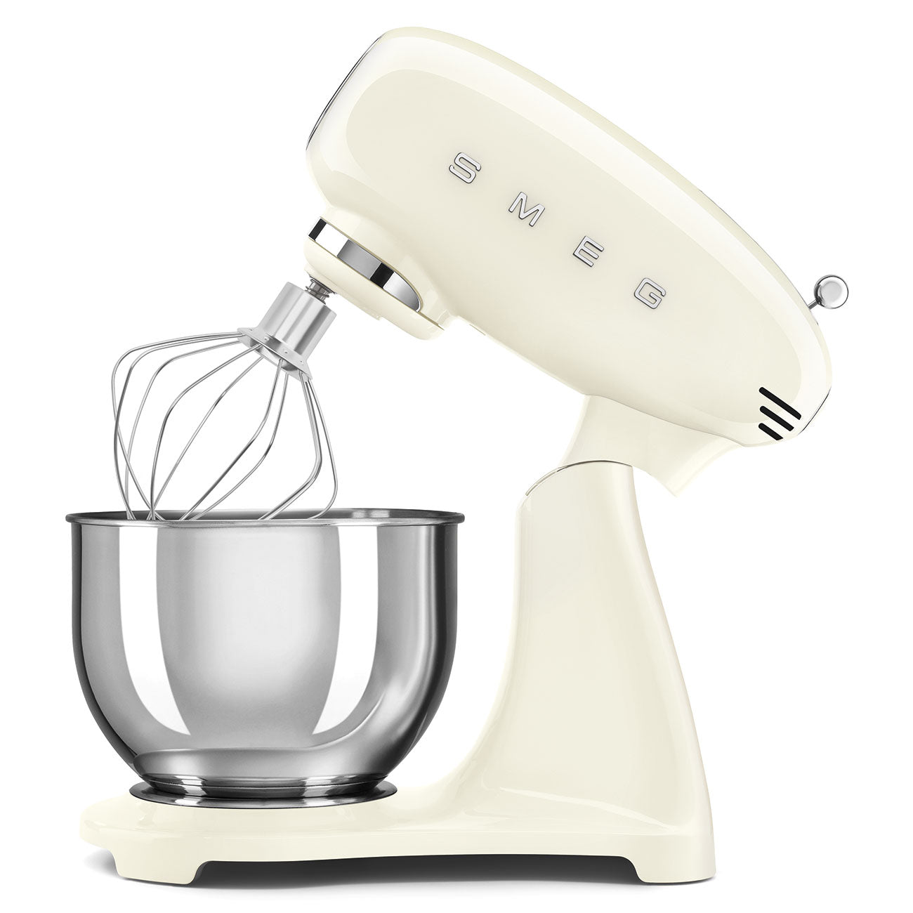 Smeg Retro Stainless Steel Stand Mixer with SS Bowl SMF05