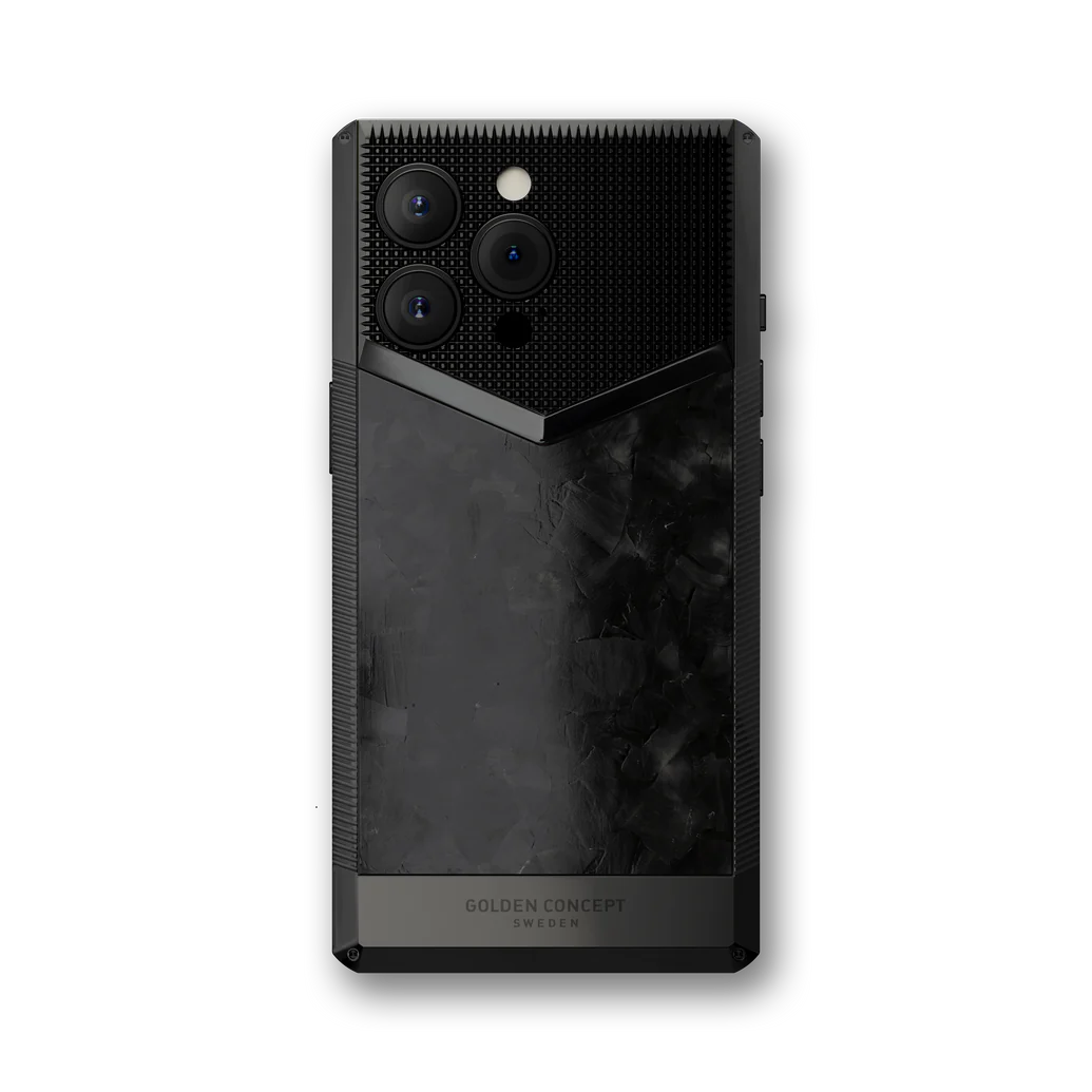Golden Concept Titanium Case SPC - Black For iPhone
