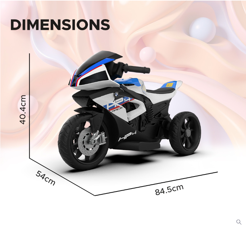 EMotorad Formula Fun BMW HP4 Ride-On Bike