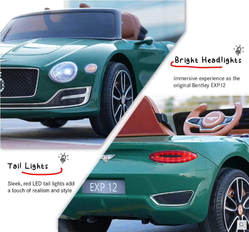 EMotorad Formula Fun BENTLEY EXP12 TOY CAR