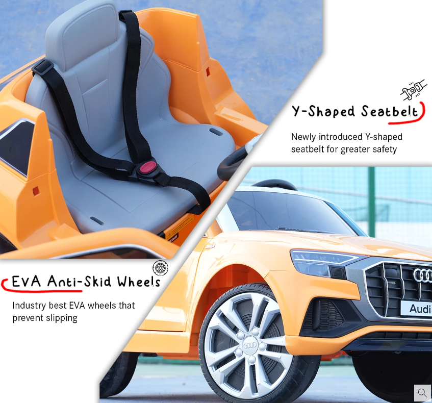 EMotorad Formula Fun AUDI Q8 Toy Car