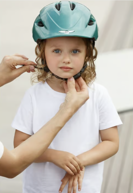 Bentley Spruce Green Metal Logo Helmet (2 - 3 Years)