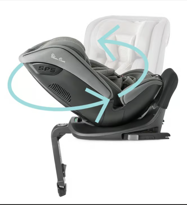 Silver Cross Kids Glacier Motion All Size 360 Rotation Car Seat (0-12 Years)