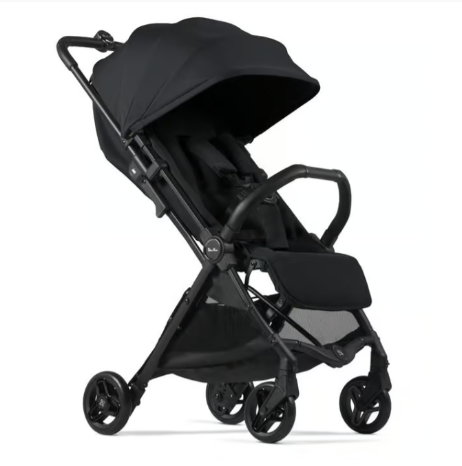 Silver Cross Kids  Jet 5 Compact Travel Stroller With Raincover (0-4 Years)