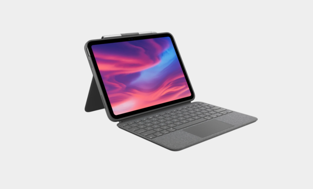 Logitech Combo Touch keyboard Case For Ipad 10th Gen