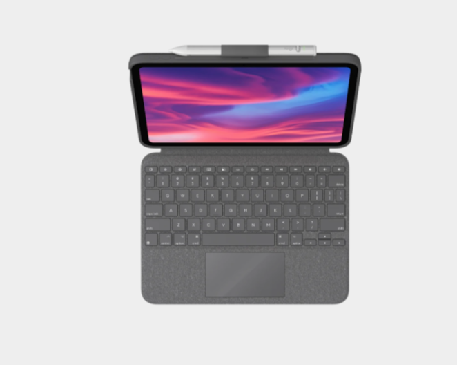 Logitech Combo Touch keyboard Case For Ipad 10th Gen