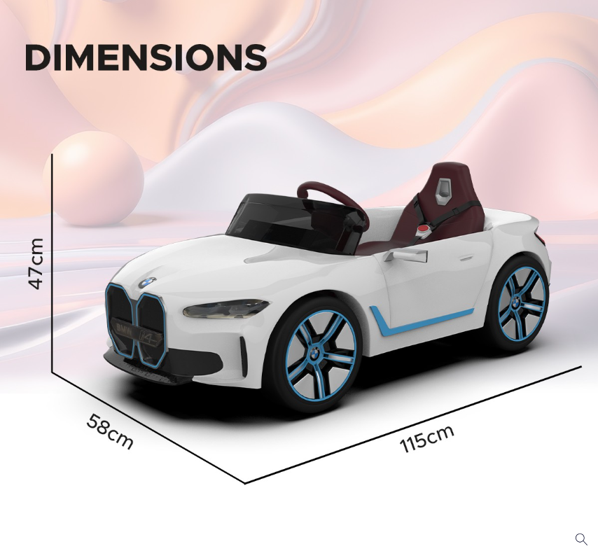 EMotorad Formula Fun BMW i4 Ride-On Car