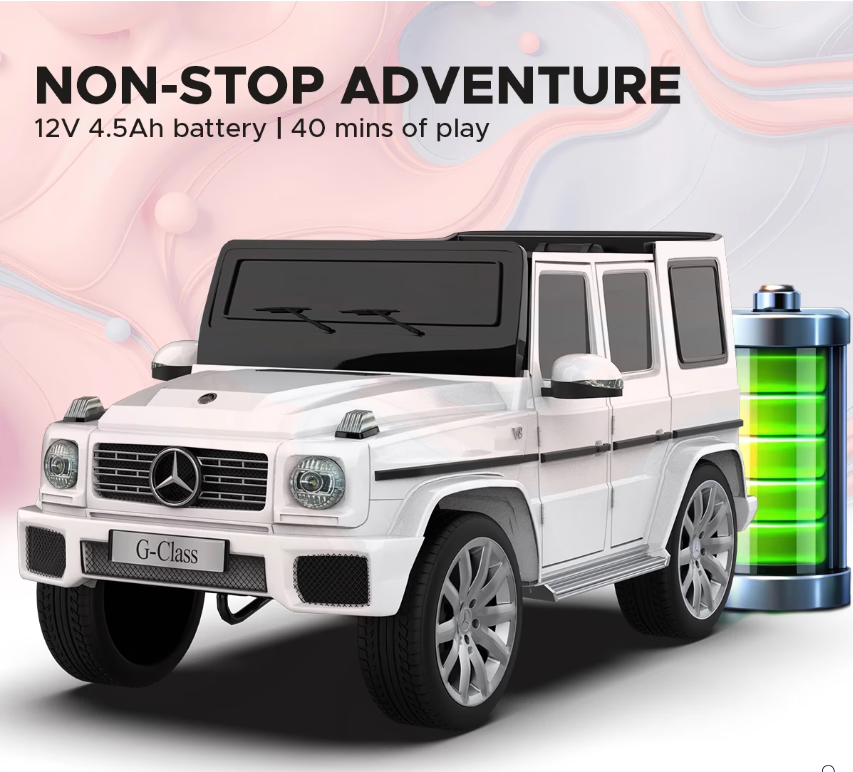 EMotorad Formula Fun Mercedes Benz G-Wagon Ride-On Car