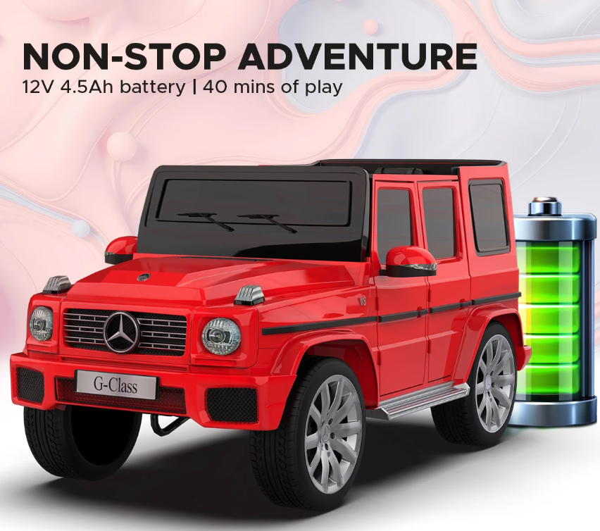 EMotorad Formula Fun Mercedes Benz G-Wagon Ride-On Car