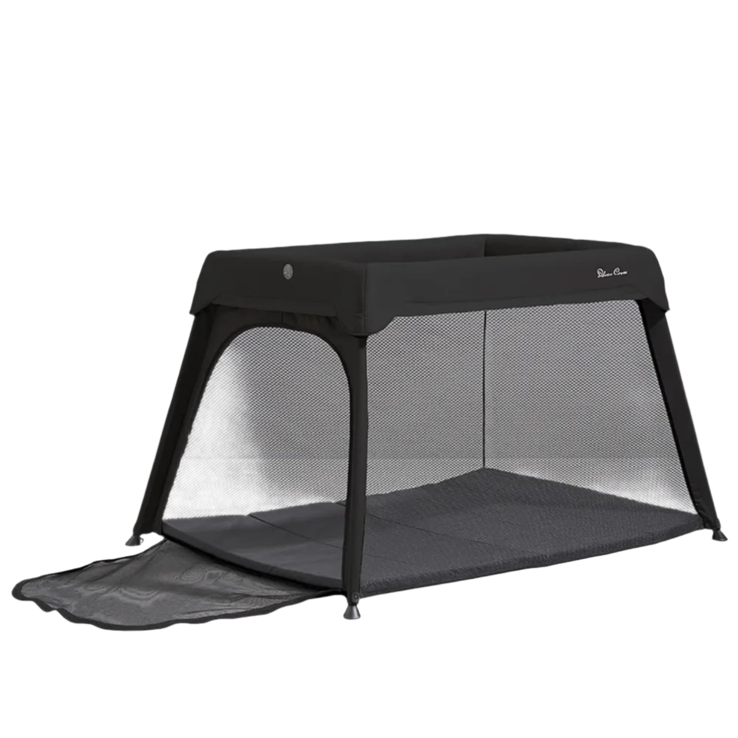 Silver Cross Silver Black Cross Slumber Travel Cot - Pacific