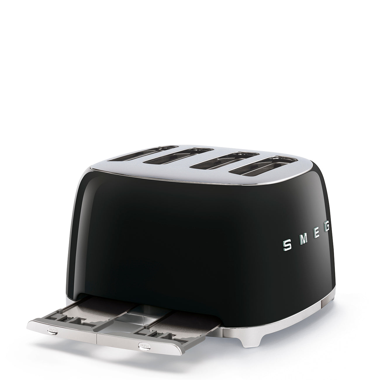 SMEG Retro Stainless Steel 4 Slice Toaster TSF03
