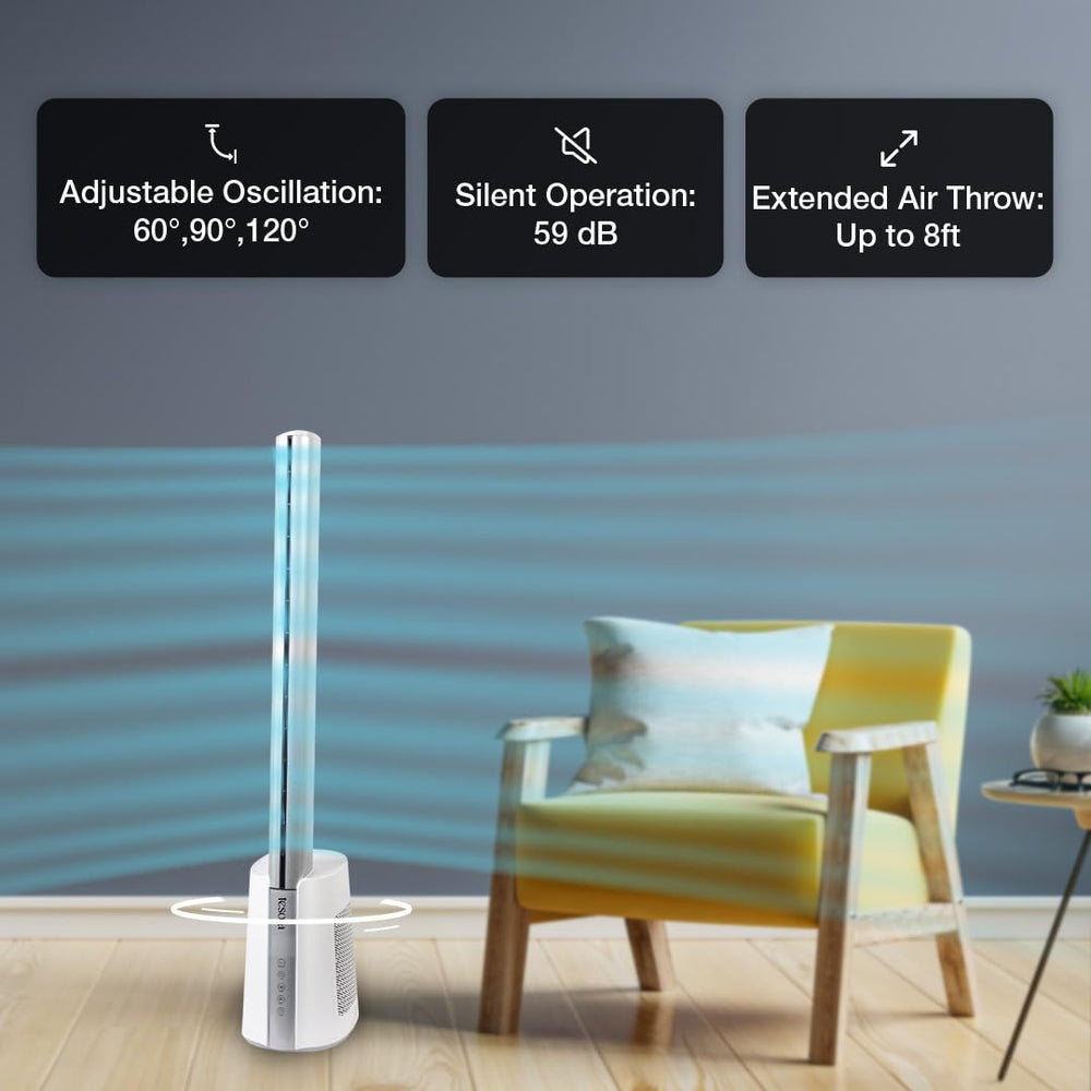 Tesora Aero Steam Tower Fan | Buy Tesora Online India — Access World