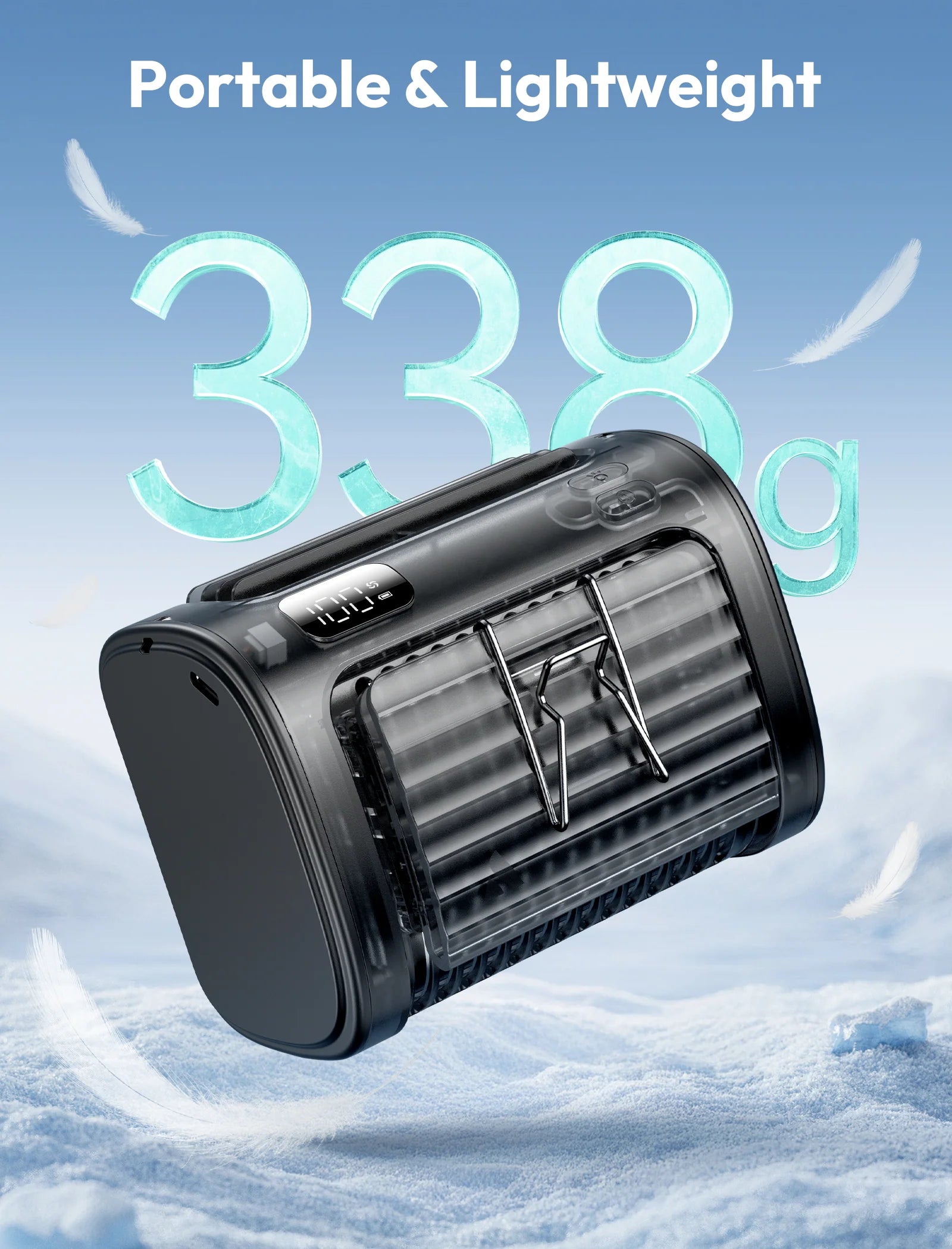 Aecooly Waist Clip Fan 9000 mAh