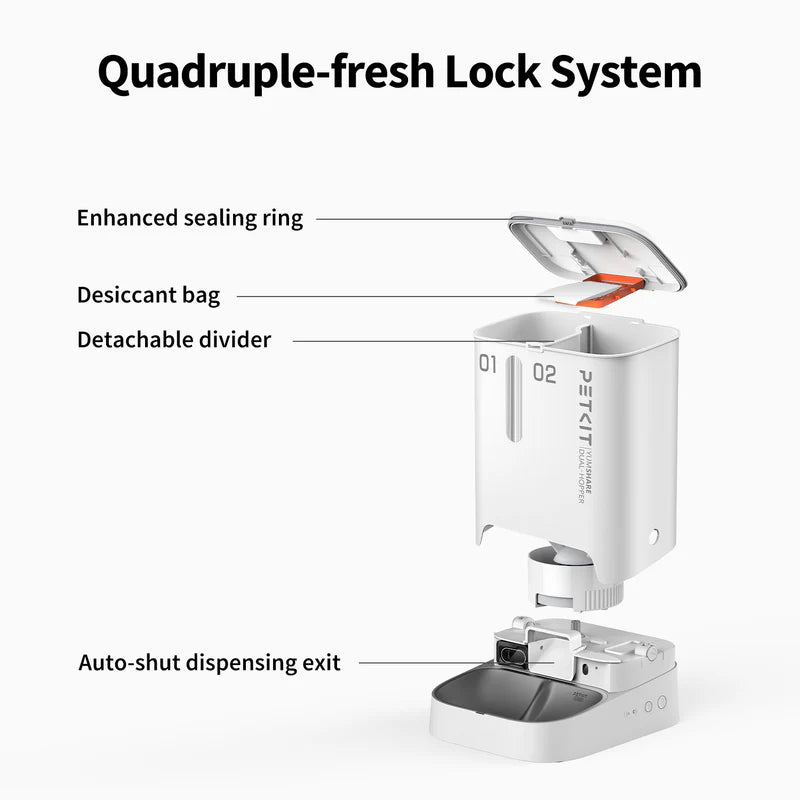 Petkit YumShare Dual-hopper Automatic Feeder with Camera