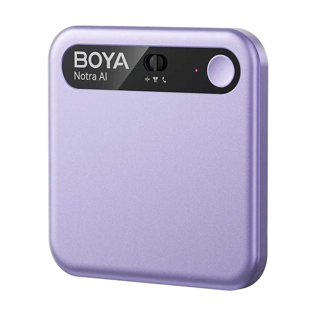 BOYA Notra AI voice recorder in Purple
