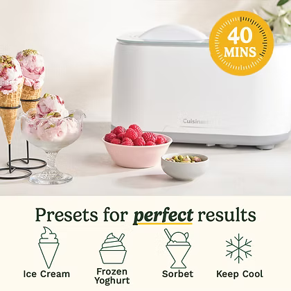 Cuisinart Freeze Ease Ice Cream Maker ICE 90IN