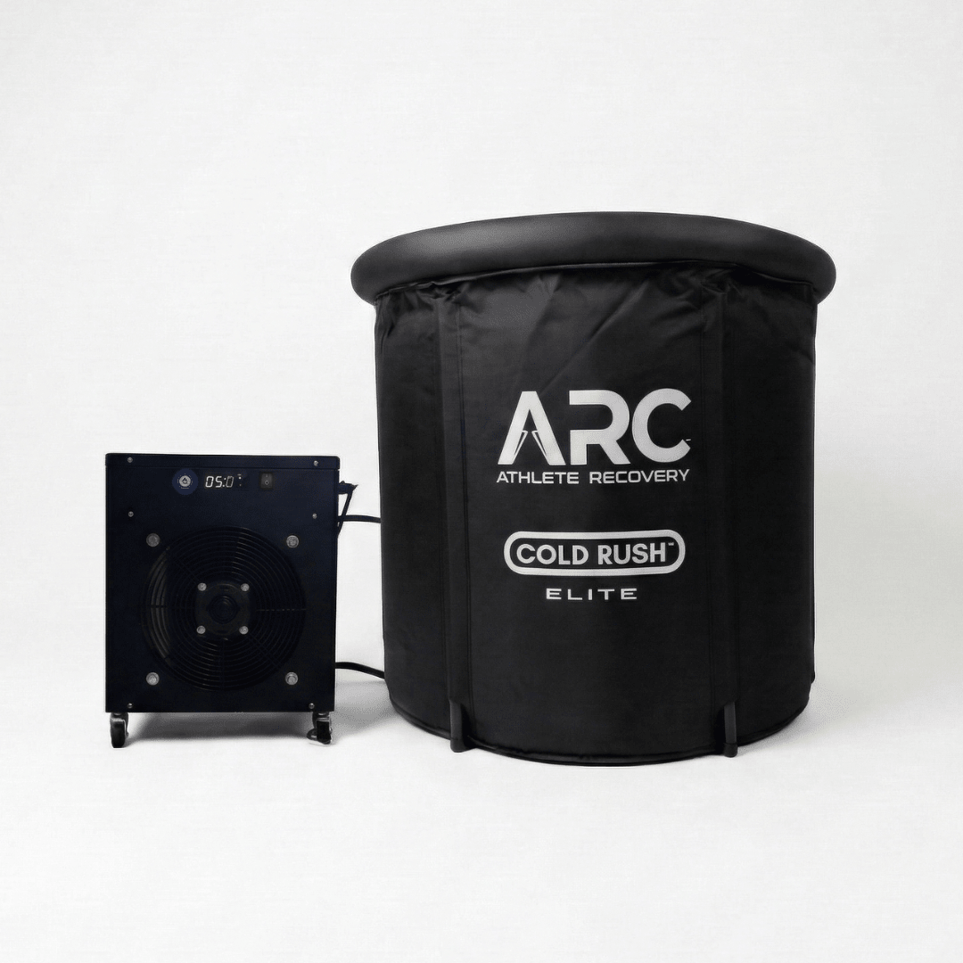 ARC Cold Rush Elite portable ice bath with chiller for athlete recovery