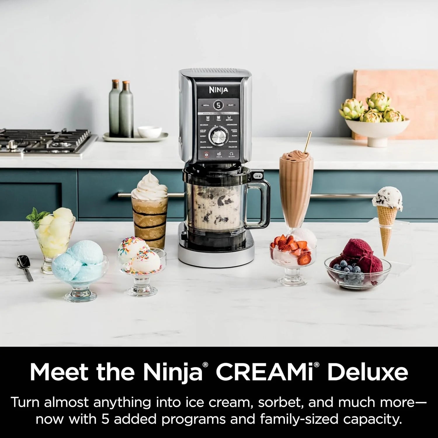Ninja CREAMi Deluxe 10-In-1 Ice Cream And Frozen Treat Maker