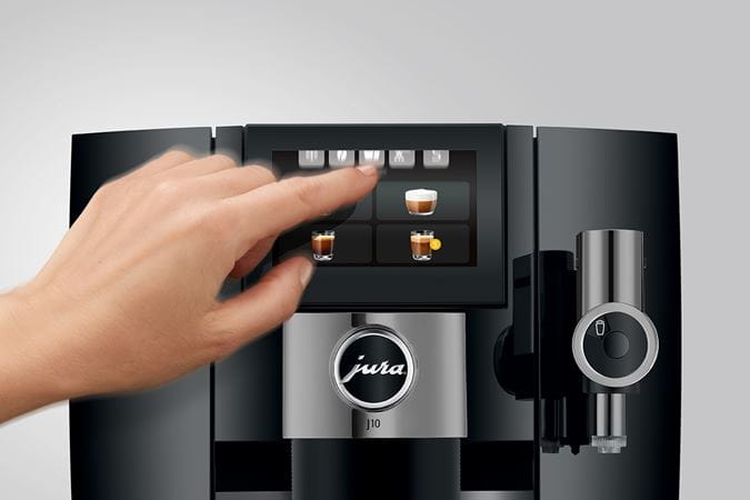 Jura J10 Coffee Machine Piano Black