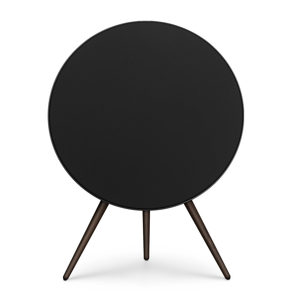 Bang & Olufsen Beosound A9 5th Gen in Black Anthracite, front view without cover