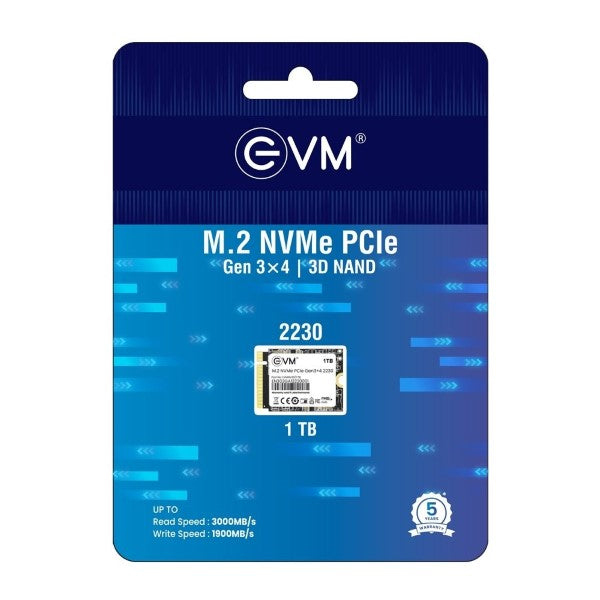EVM M.2 2230 NVMe 1TB SSD