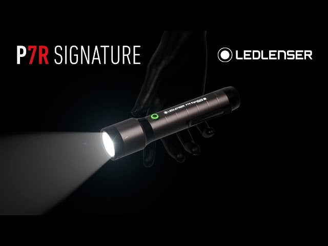 Ledlenser LED Flashlight Rechargeable Torch P7R Signature