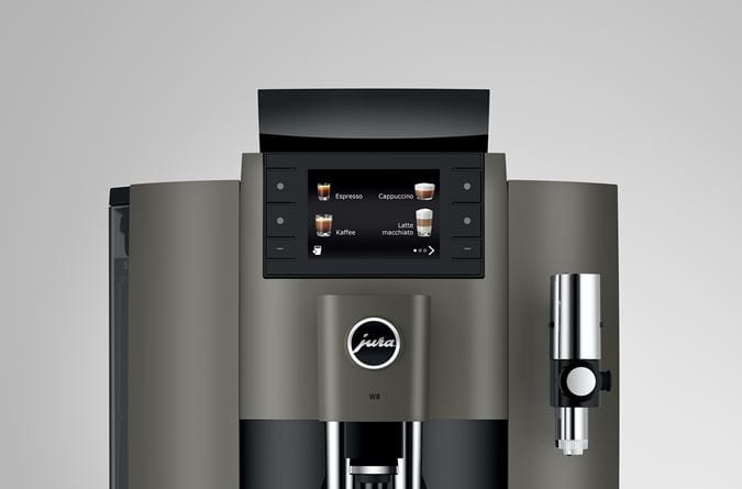 Jura W8 Dark Inox Automatic Coffee Machine