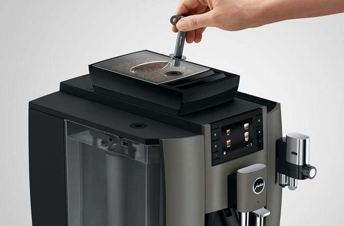 Jura W8 Dark Inox Automatic Coffee Machine