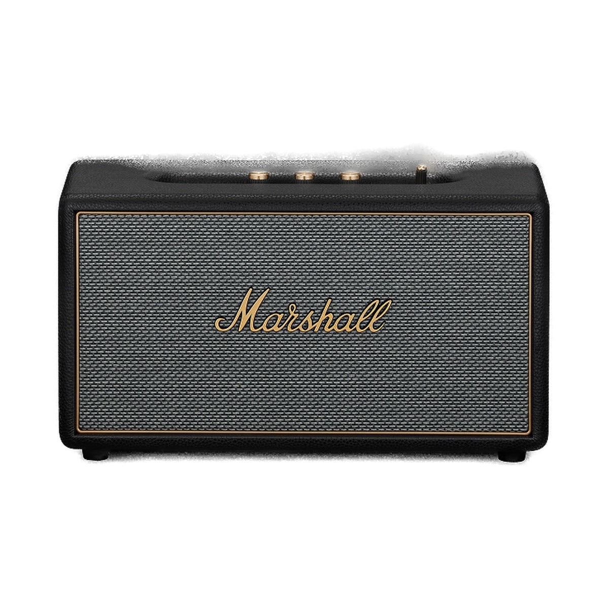 Marshall Stanmore IV Black speaker, angled view on white background