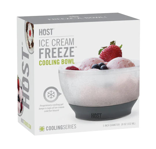 Host IceCream Freeze Bowl In Gray