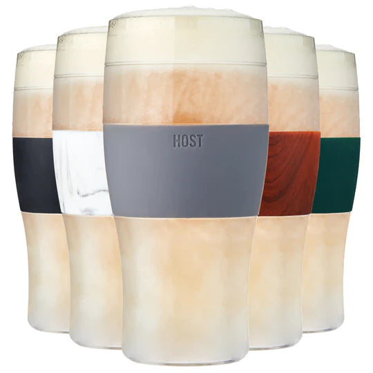 Host Beer Freeze Cooling Pint in Gray