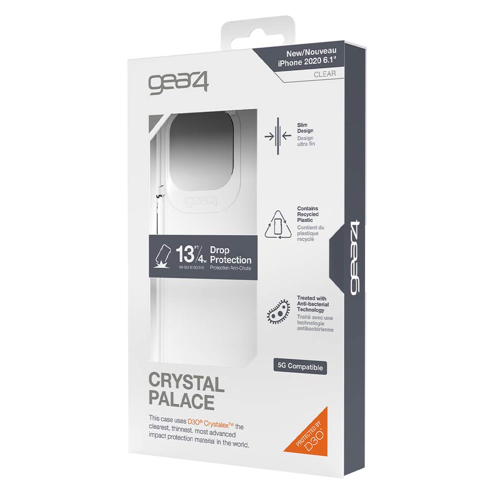 Gear4 Crystal Palace Compatible with iPhone 12 / iPhone 12