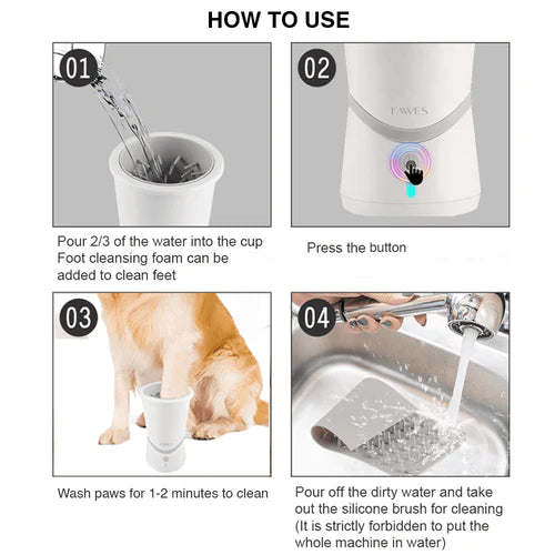 Fawes Automatic Paw Cleaner for Pets