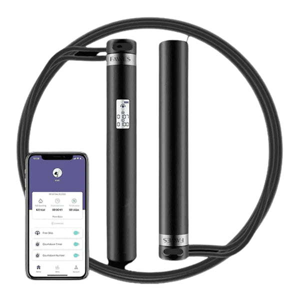 Fawes Smart App Skipping Rope with LCD Screen