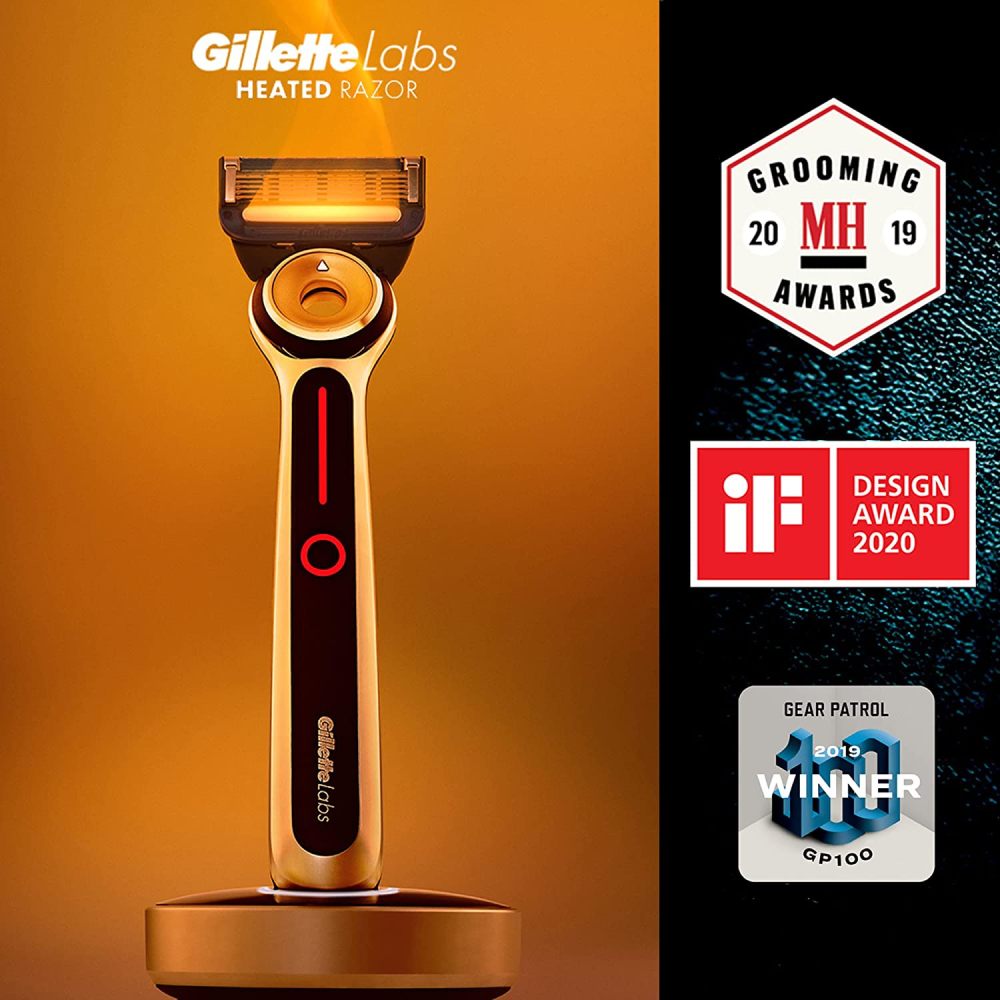 Gillette Labs HEATED RAZOR 髭剃り Amazon.co.jp: ジレット Gillette Labs ヒーテッドレーザー 髭剃り
