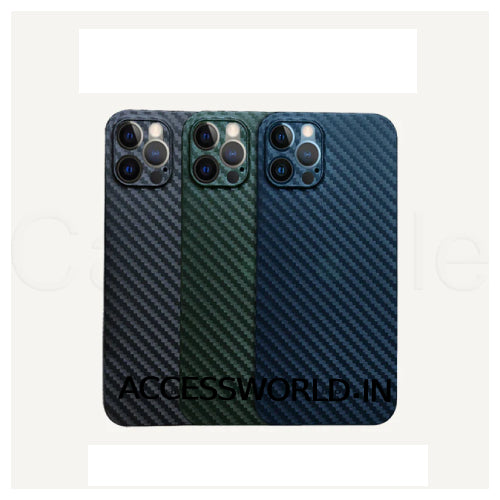 Essentials Carbon Fiber Case For iPhone 14 Pro Max