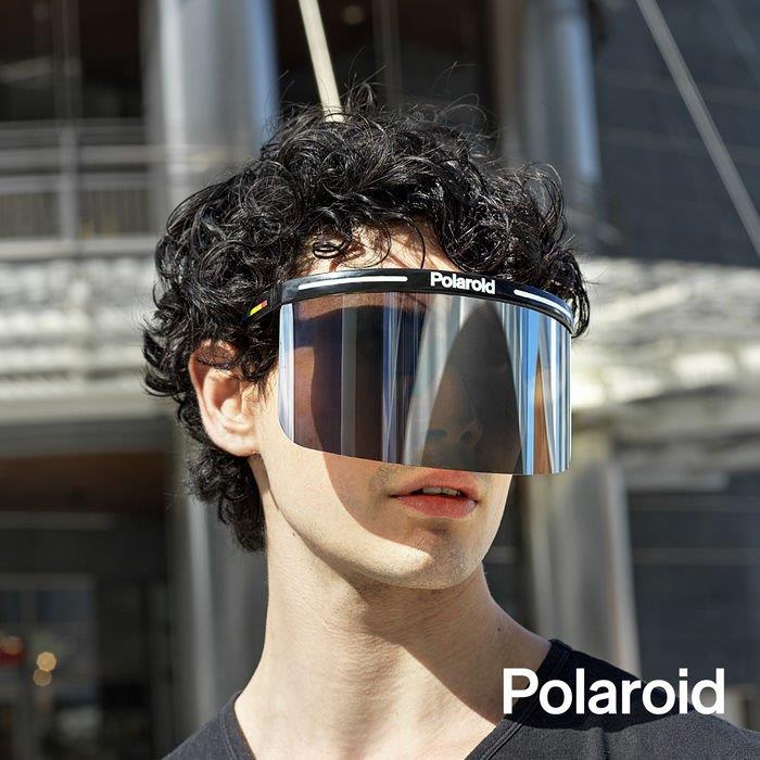Polaroid Full Rim Unisex Face Shield Visor